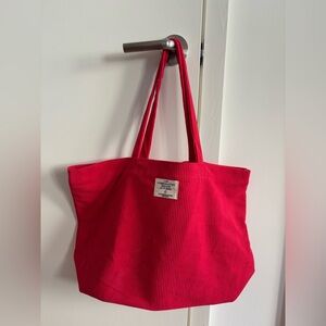 Sezane Tote Bag (Red)